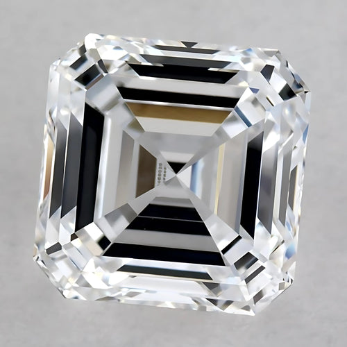 F Color VVS Clarity 7 Carat Asscher Cut Lab Grown Diamond