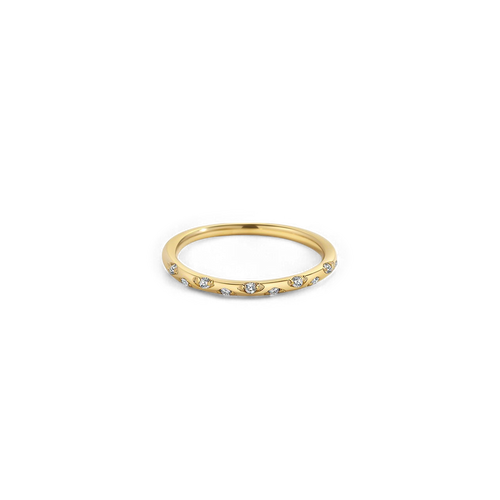 Dainty Constellation Birthstone Ring