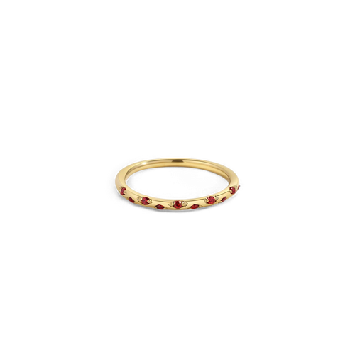 Dainty Constellation Birthstone Ring