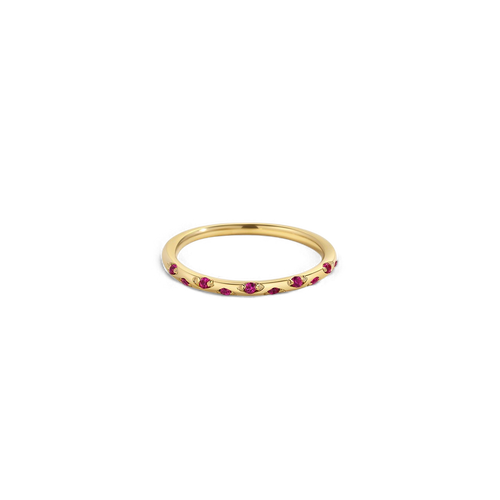 Dainty Constellation Birthstone Ring
