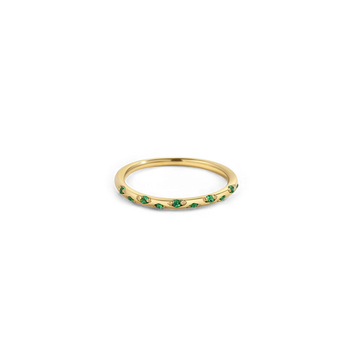 Dainty Constellation Birthstone Ring