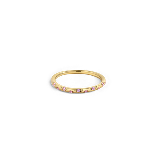Dainty Constellation Birthstone Ring
