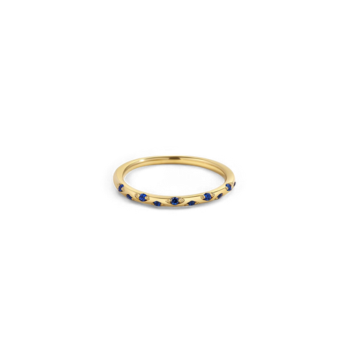 Dainty Constellation Birthstone Ring