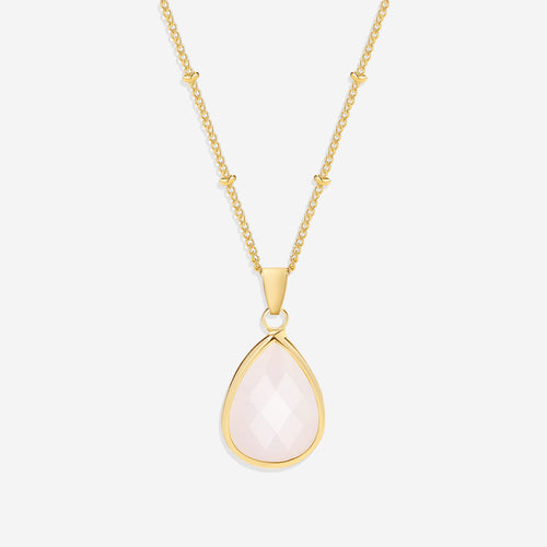 Birthstone Drop Pendant Necklace