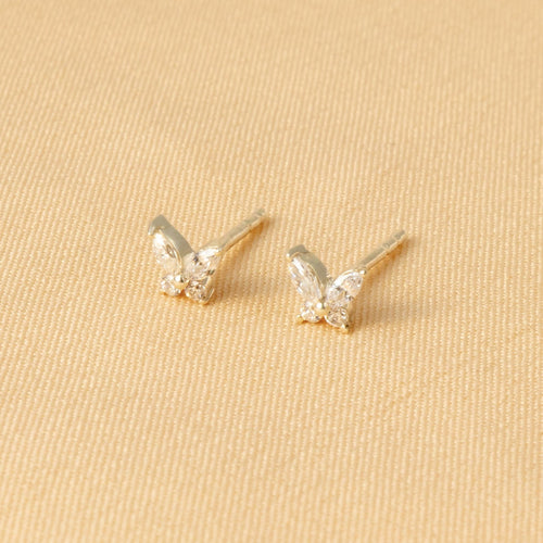 Butterfly Diamond Studs