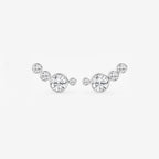 Round Lab Grown Diamond Earrings