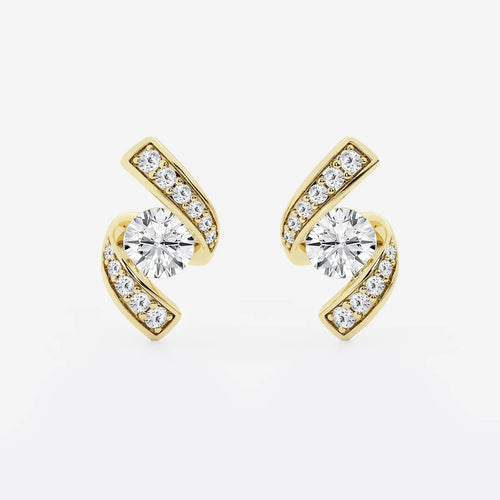 Curve Wave Earrings