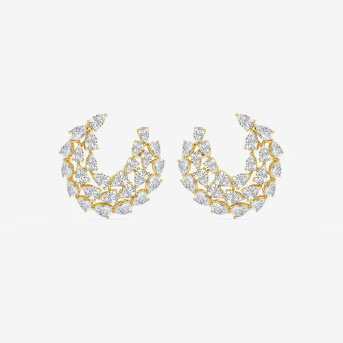 Pear Lab Grown Diamond Earrings