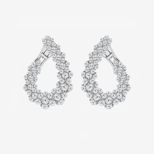Round Lab Grown Diamond Earrings