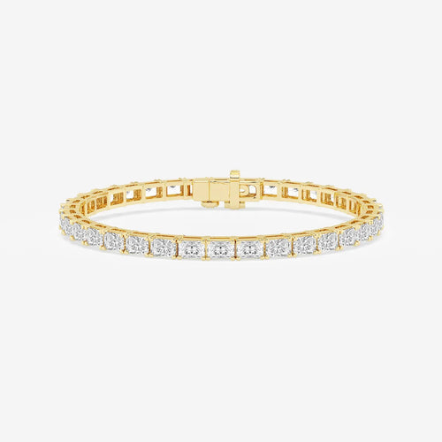 Radiant Lab Grown Diamond East-West Tennis Bracelet