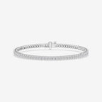 Princess Lab Grown Diamond Tennis Bracelet