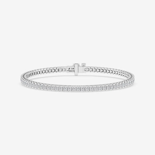Princess Lab Grown Diamond Tennis Bracelet