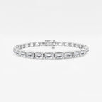 Emerald Lab Grown Diamond East-West Bracelet