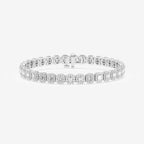 Emerald Lab Grown Diamond Halo Bracelet