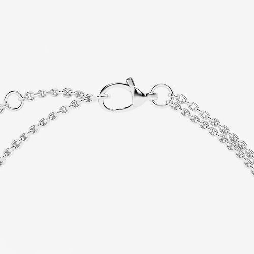 Round Lab Grown Diamond Chain Bracelet