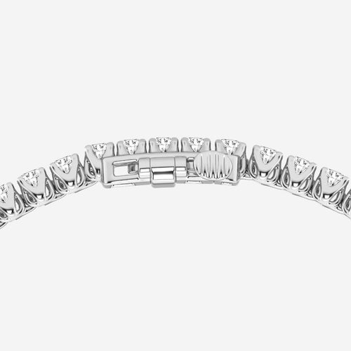 Oval Lab Grown Diamond Tennis Bracelet