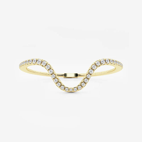 Curve River Bangle Bracelet