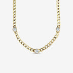 Round Lab Grown Diamond Necklace