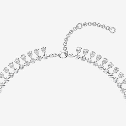 Pear Lab Grown Diamond Choker Necklace