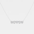 Multi-Shape Lab Grown Diamond Bezel Five Stone Pendant