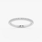 Round Lab Grown Diamond Wedding Band