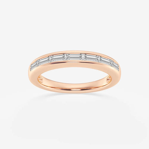 Baguette Lab Grown Diamond Seven Stone Anniversary Band