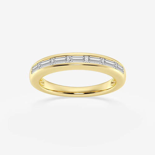 Baguette Lab Grown Diamond Seven Stone Anniversary Band