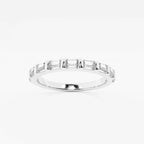 Baguette Lab Grown Diamond Wedding Band
