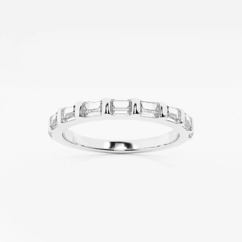 Baguette Lab Grown Diamond Wedding Band