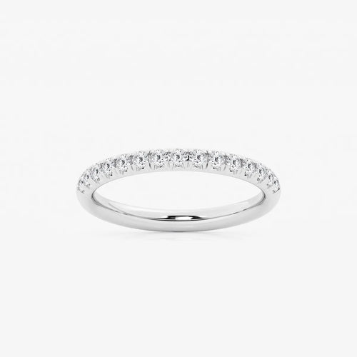 Round Lab Grown Diamond Wedding Band