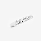 Round Lab Grown Diamond Floating Wedding Band