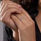 Round Lab Grown Diamond Eternity Band
