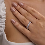 Marquise Lab Grown Diamond Eternity Band