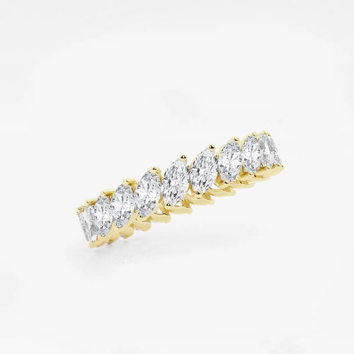 Marquise Lab Grown Diamond Eternity Band