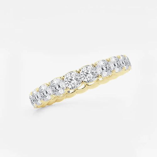 Cushion Lab Grown Diamond Eternity Band