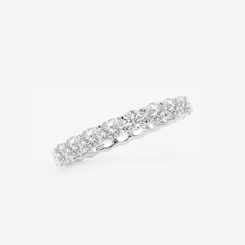 Oval Lab Grown Diamond Eternity Band