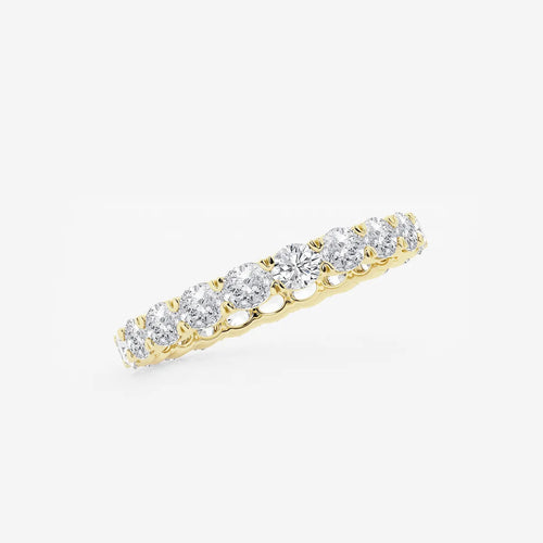 Oval Lab Grown Diamond Eternity Band