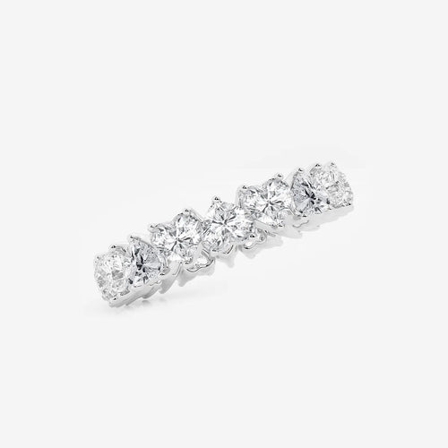 Heart Lab Grown Diamond Eternity Band
