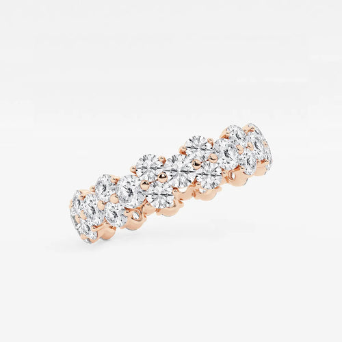 Round Lab Grown Diamond Eternity Band