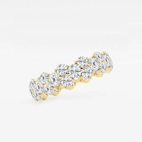 Round Lab Grown Diamond Eternity Band
