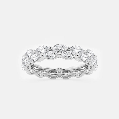 Marquise Lab Grown Diamond Eternity Band