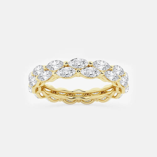Marquise Lab Grown Diamond Eternity Band