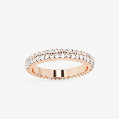 Round Lab Grown Diamond Bold Eternity Band