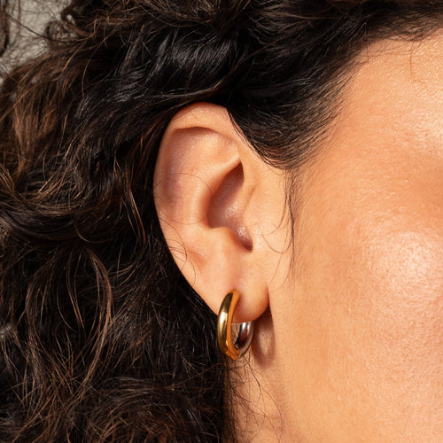 Chunky Hoop Earrings