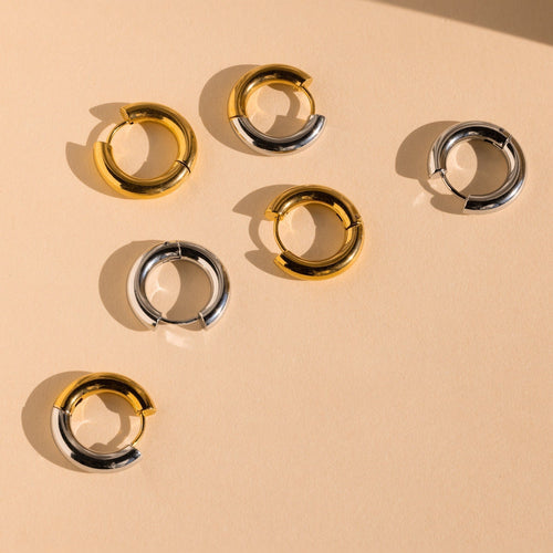 Chunky Hoop Earrings