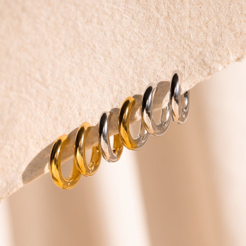 Chunky Hoop Earrings