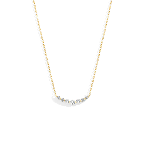 Classic Arc Diamond Necklace