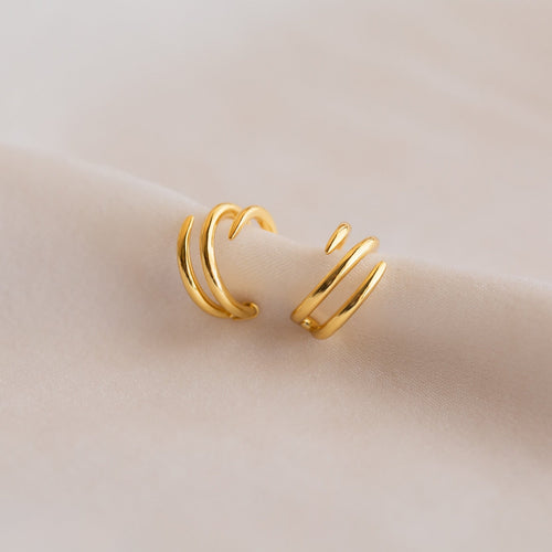 Claw Hoop Ear Cuff Pair