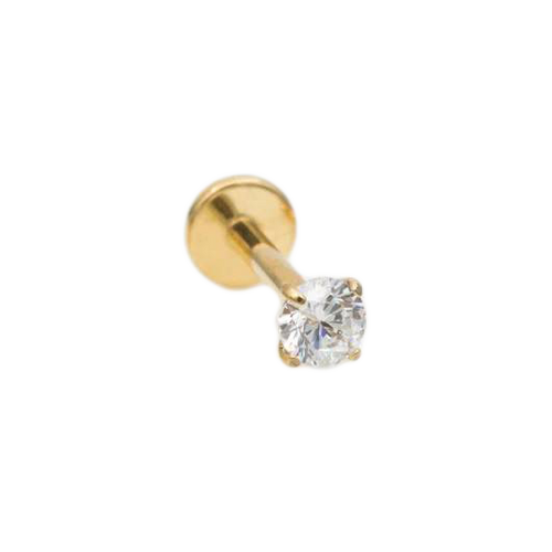 Crystal Sleeper Flatback Studs | 18g