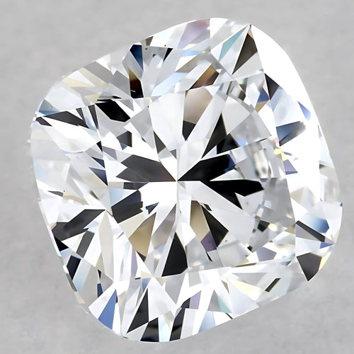 G Color VS Clarity 3.5 Carat Cushion Cut Lab Grown Diamond
